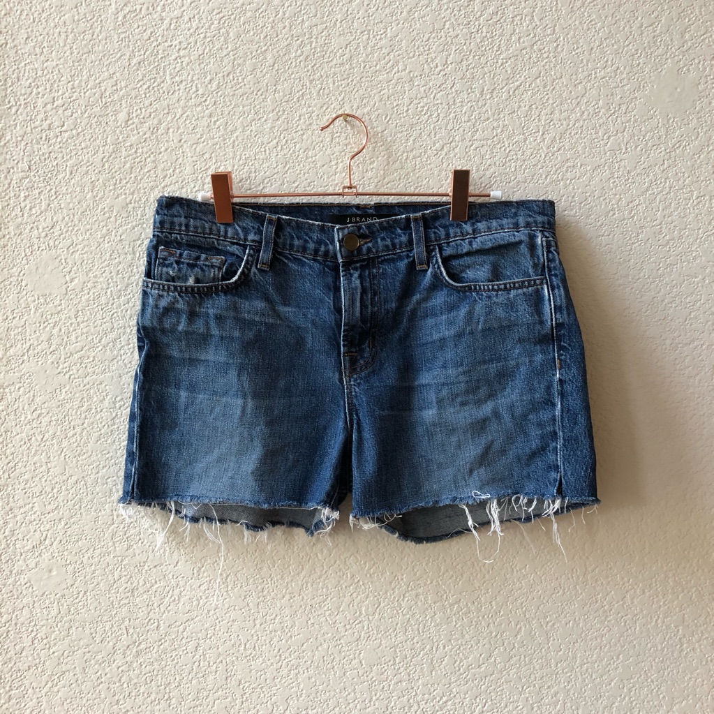 J Brand Jake Distressed Shorts / Twisted